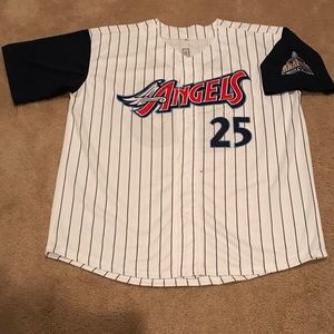 🔥⚾️ Troy Glaus Anaheim Angels 1997 Baseball Jersey Mens XL